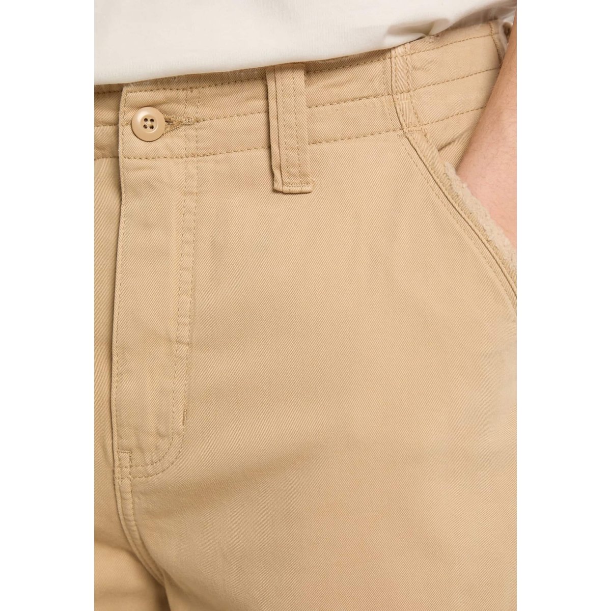 Short Cargo En Twill marron, GUESS