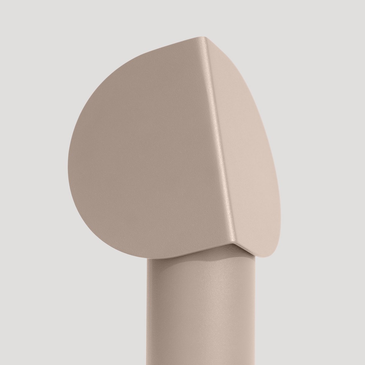 Lampe de bureau Aluminium Taupe LED 1 Biscuit taupe, EDEN