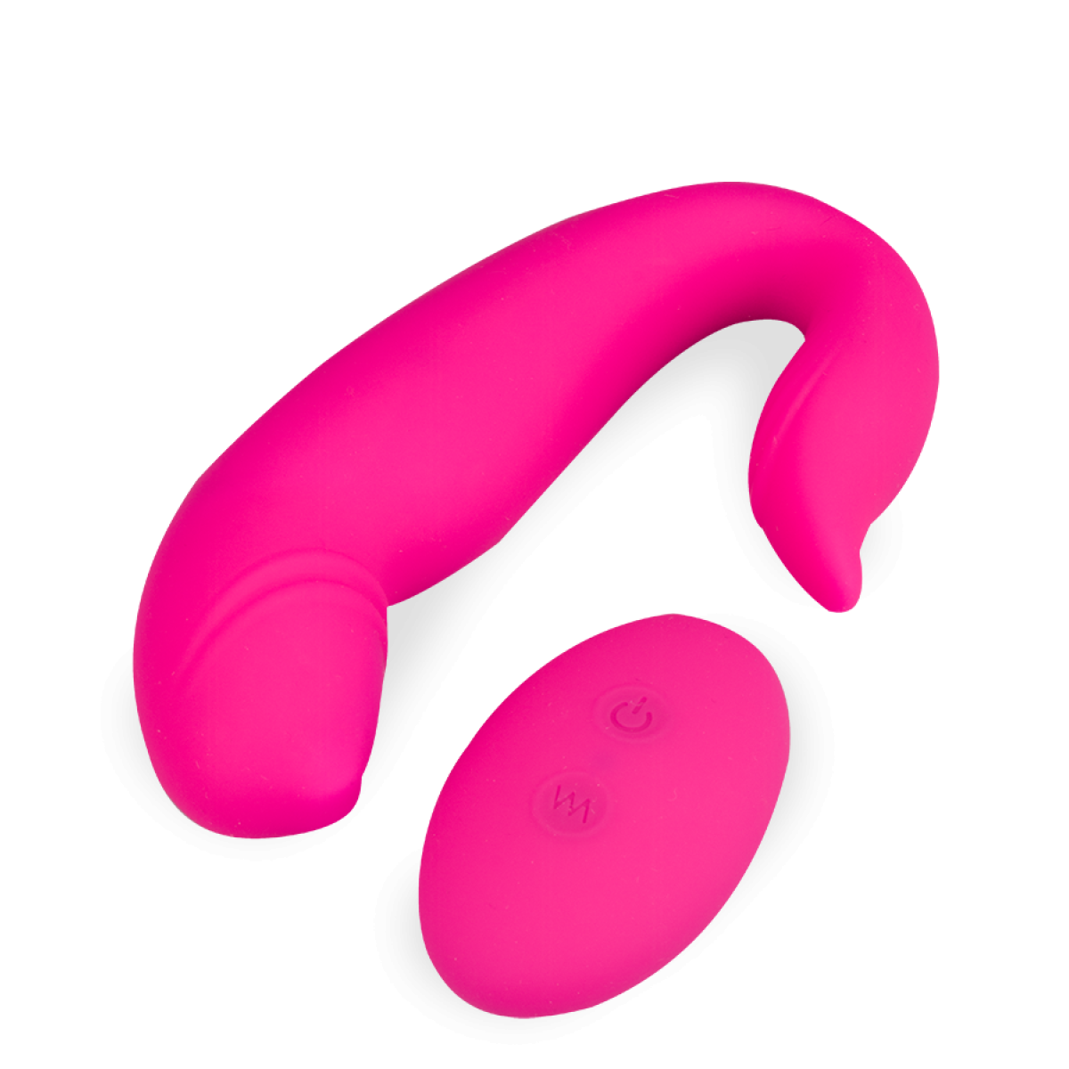 Stimulateur télécommandé point G et clitoris Escape rose, LOVE AND VIBES