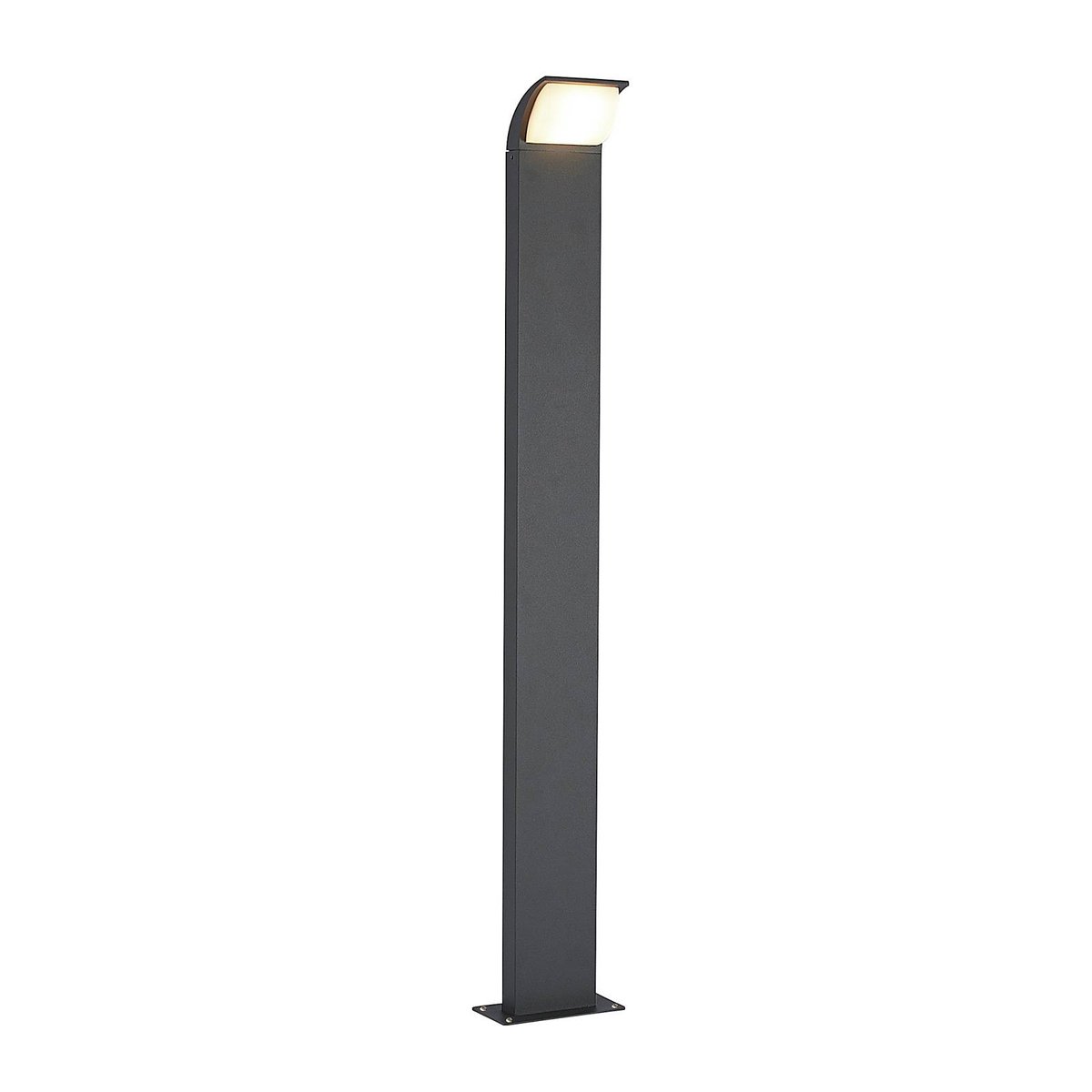Luminaire extérieur en aluminium moderneLED anthracite, blanc, LUCANDE