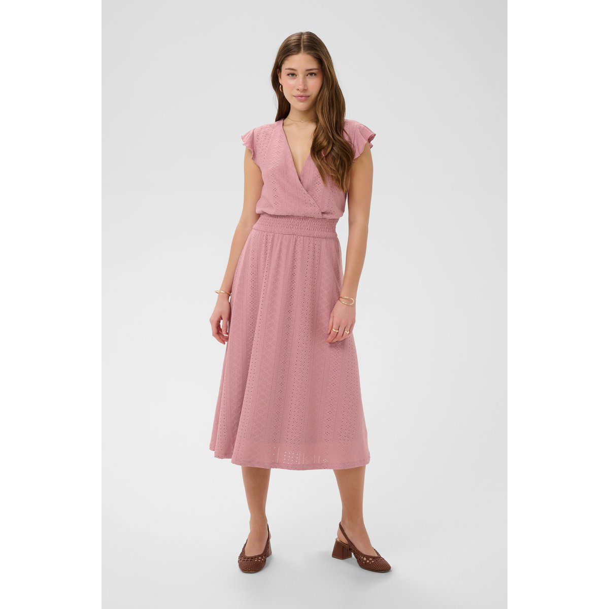 Robe rose burnished lilac, CREAM