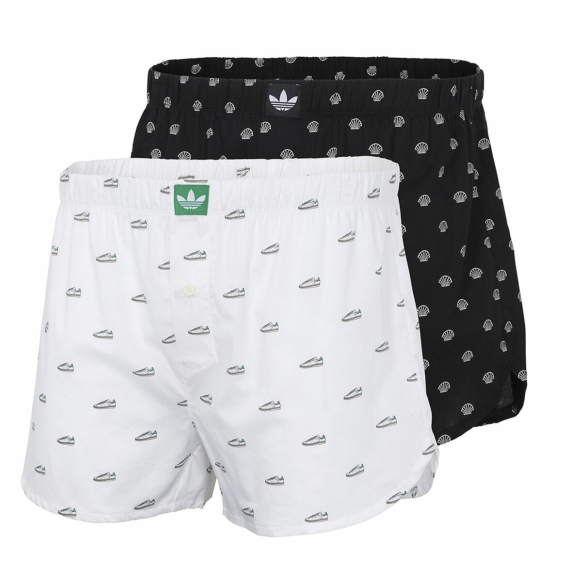 Confezione da 2 boxer nero + bianco , ADIDAS SPORTSWEAR