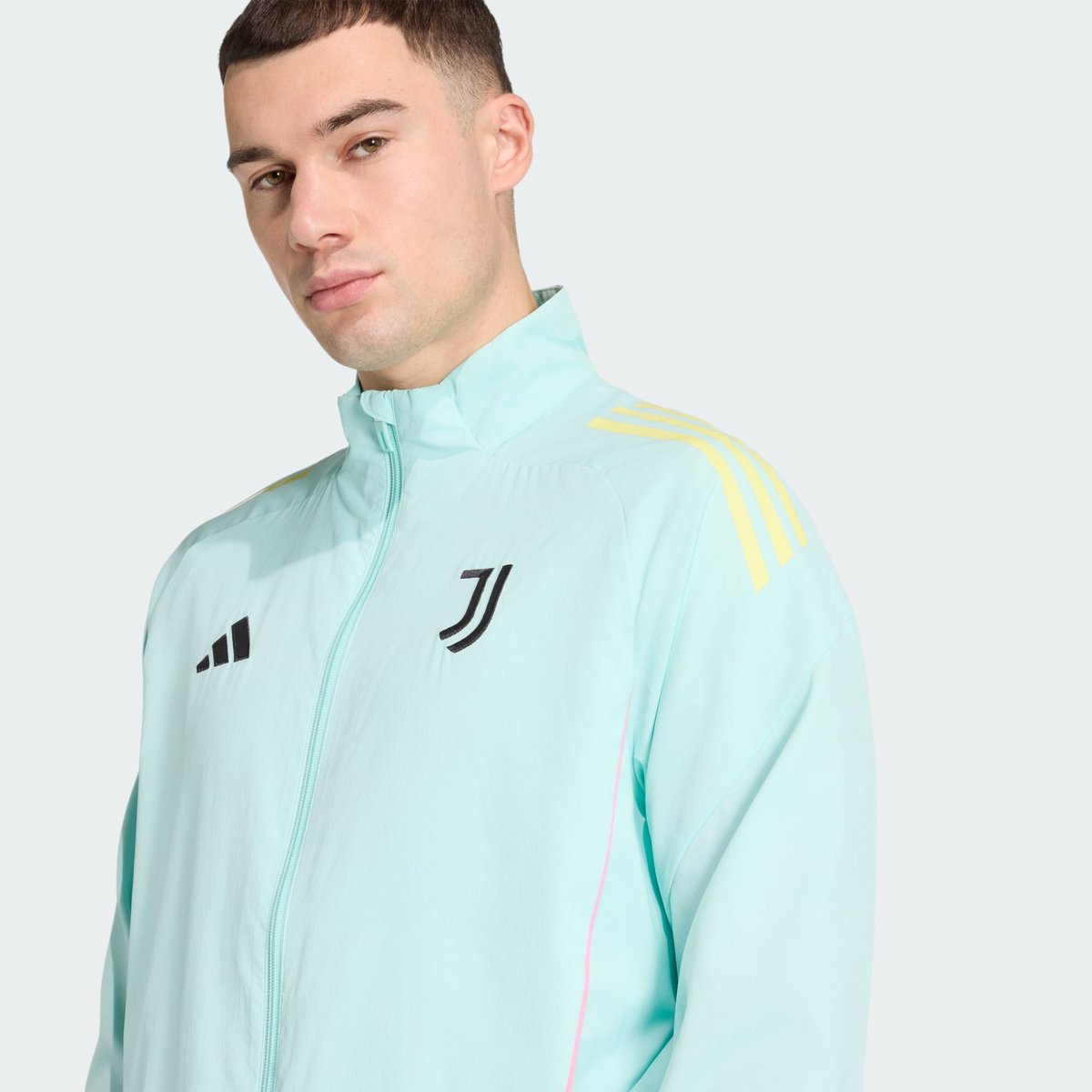 Veste De Présentation Juventus Tiro 25 Competition Veste De Présentation Juventus Tiro 25 Competition semi flash aqua, adidas Performance