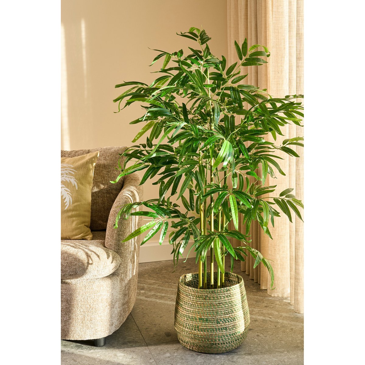 Plante artificielle BAMBOO vert, MICA DECORATIONS