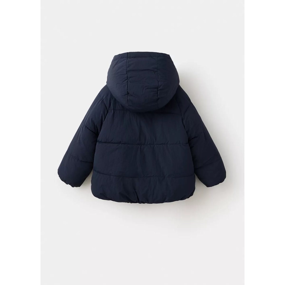 Manteau matelassé réversible bleu marine foncé, MANGO BABY