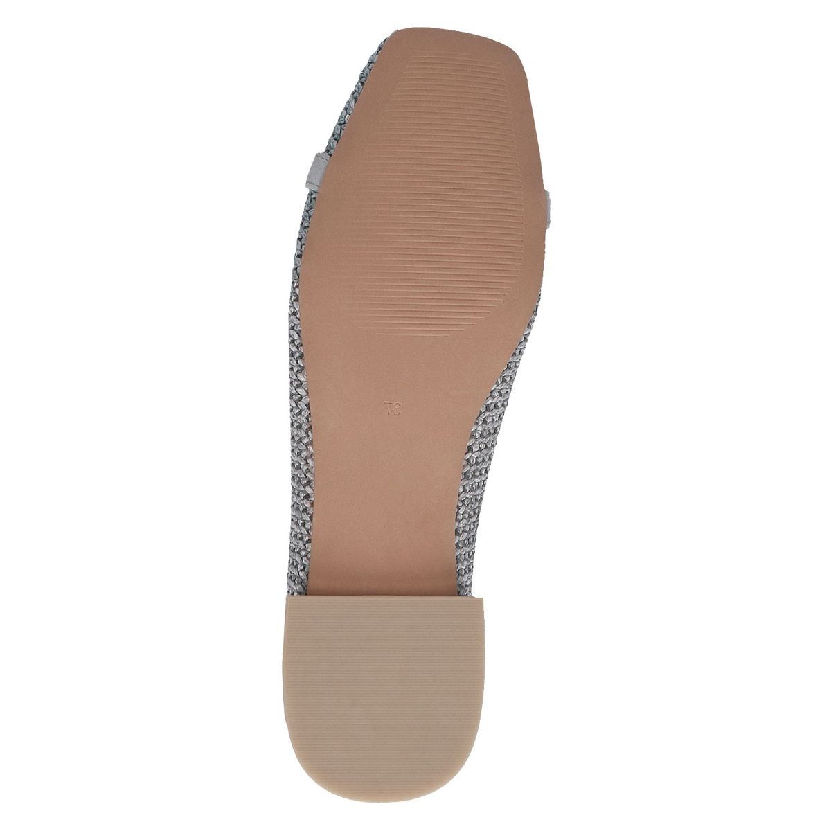 Ballerine plate bleu fontaine bleue, CAPRICE
