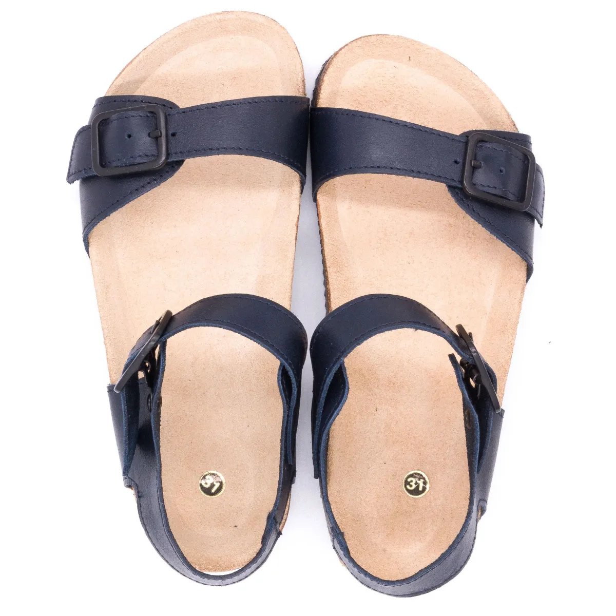 Boni Leopold - dad sandals - enfant bleu marine, BONI&SIDONIE