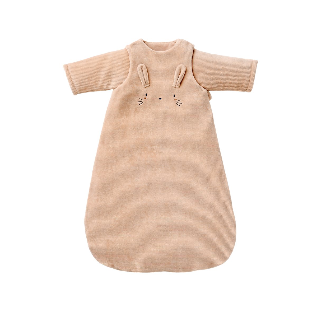 Gigoteuse velours côtelé beige, VERTBAUDET