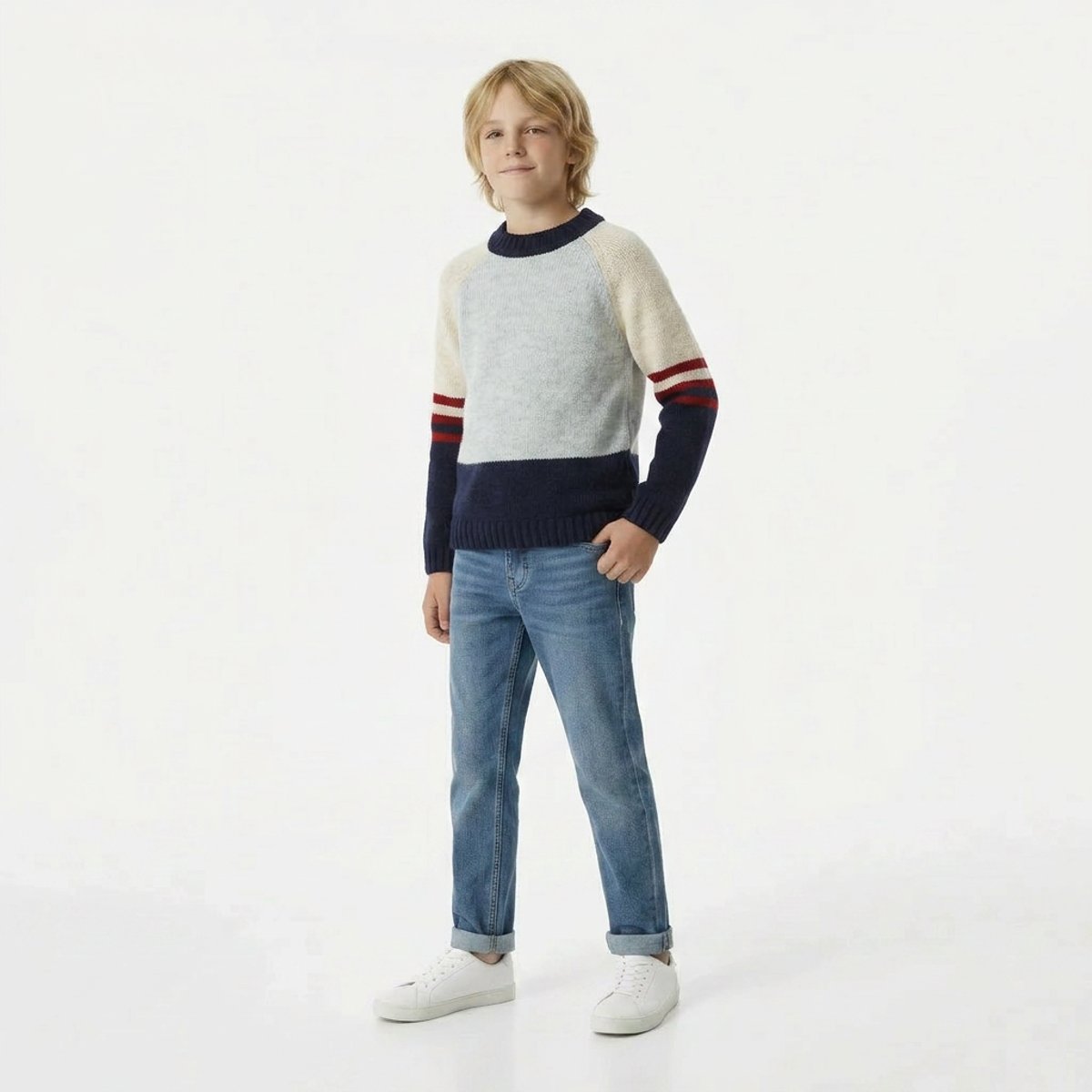 Pull - Très bon état multicolore, AMERICAN OUTFITTERS