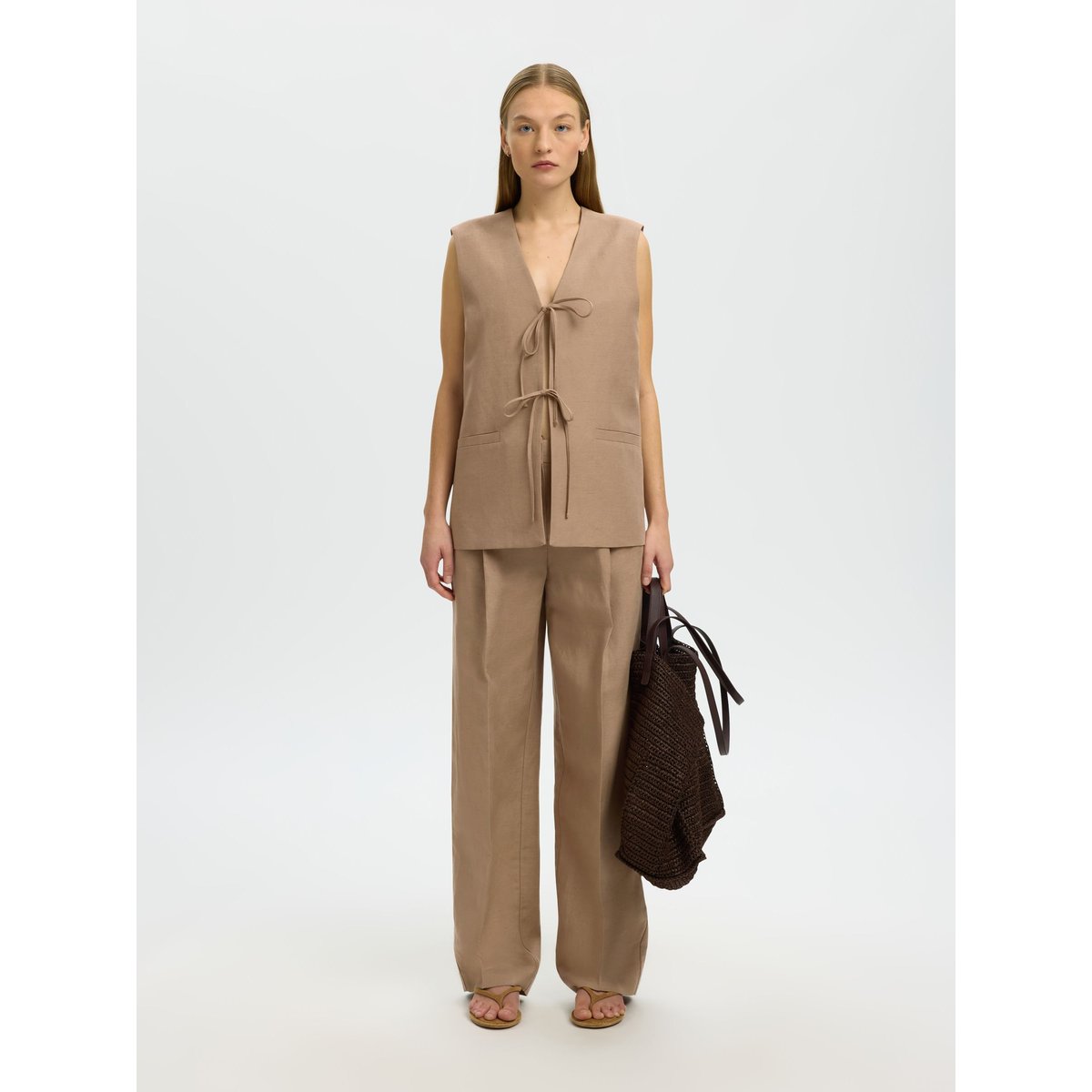 Gilet Sans Manches white pepper, SELECTED