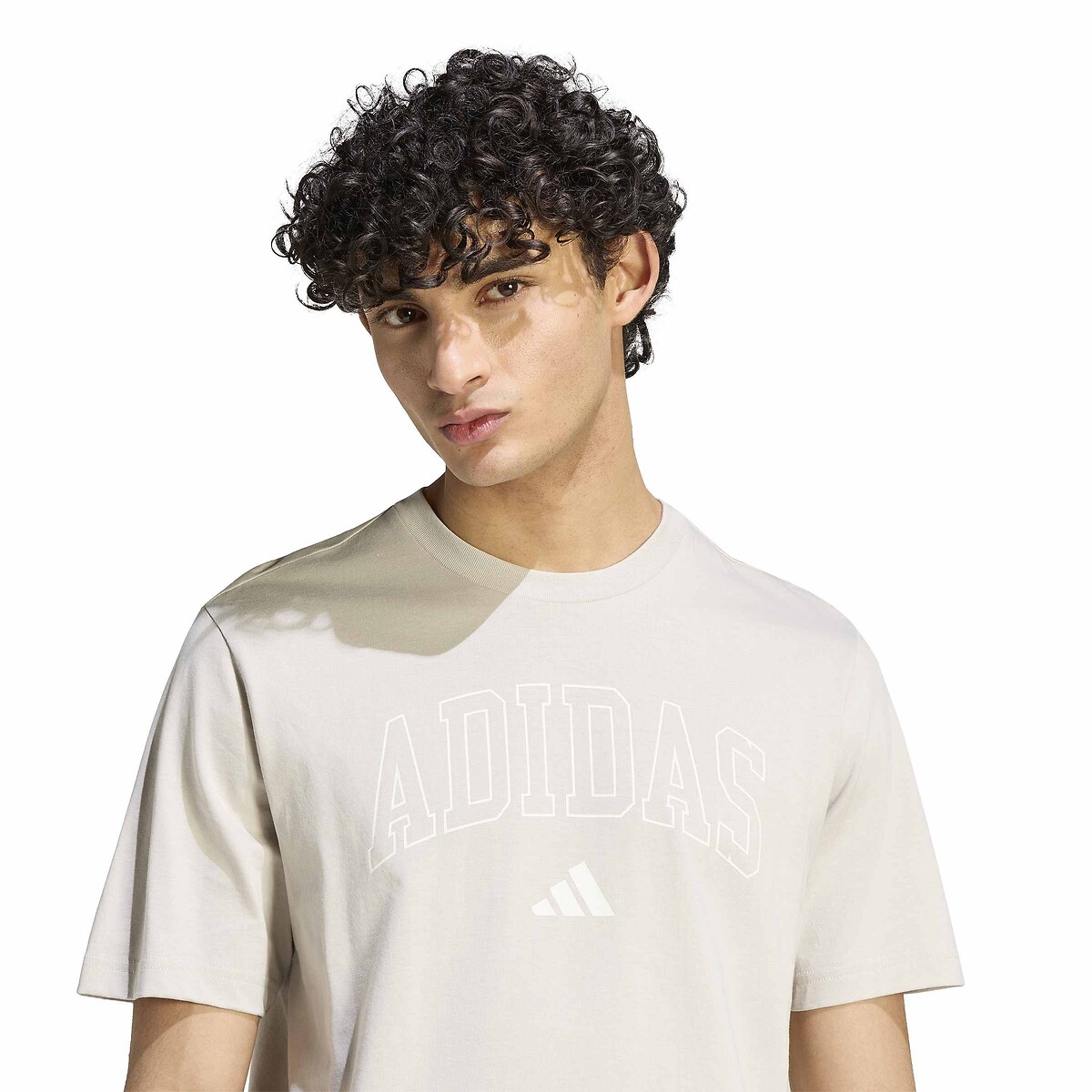 T-shirt de mangas curtas, TABLE TEE bege, ADIDAS SPORTSWEAR