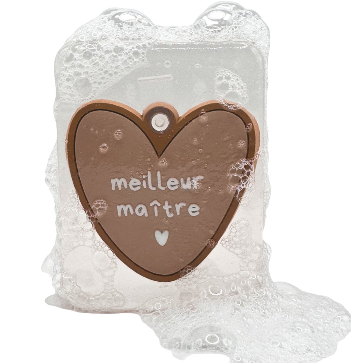 Savon marron, blanc, ATELIER WAGRAM