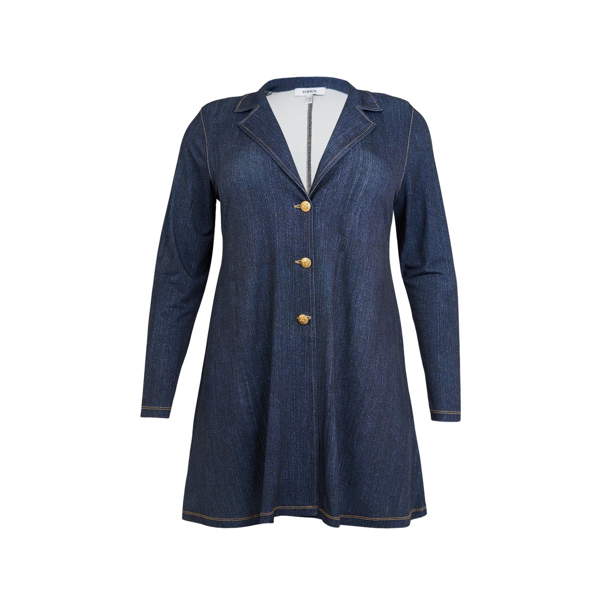 Veste /Blazer avec manches longues indigo, YOEK