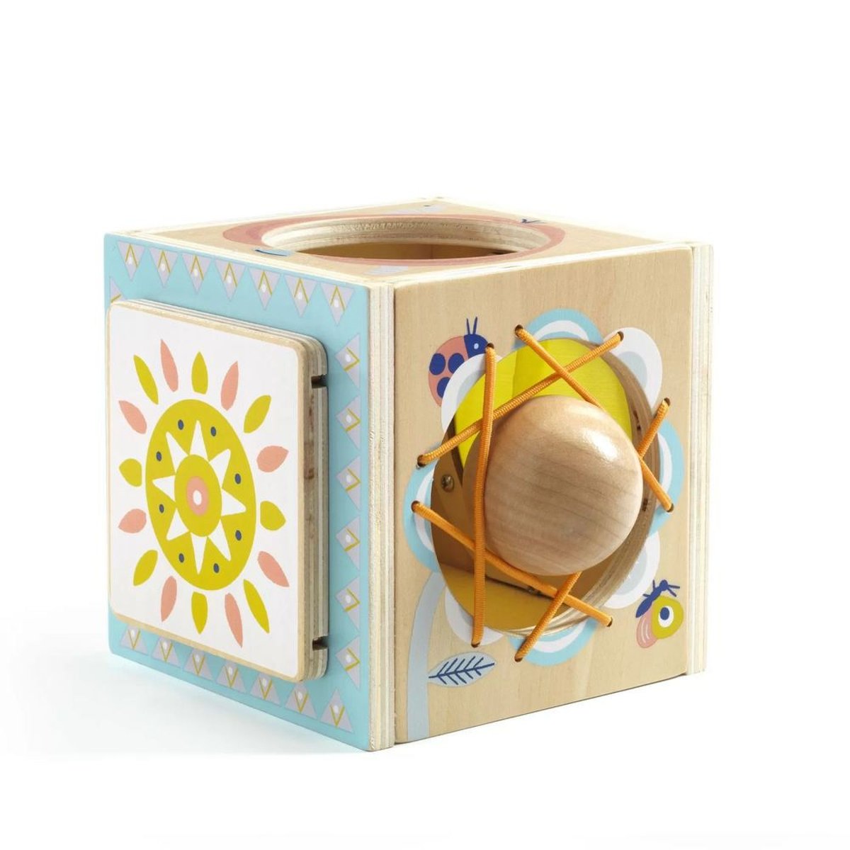 Boite de decouvertes - Babybox marron, DJECO
