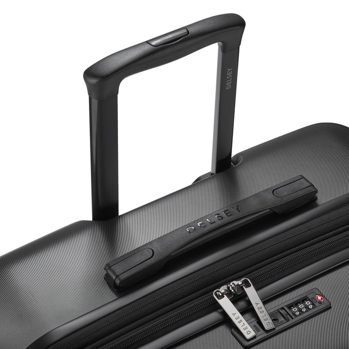Valise XL AIR ARMOUR noir, DELSEY PARIS