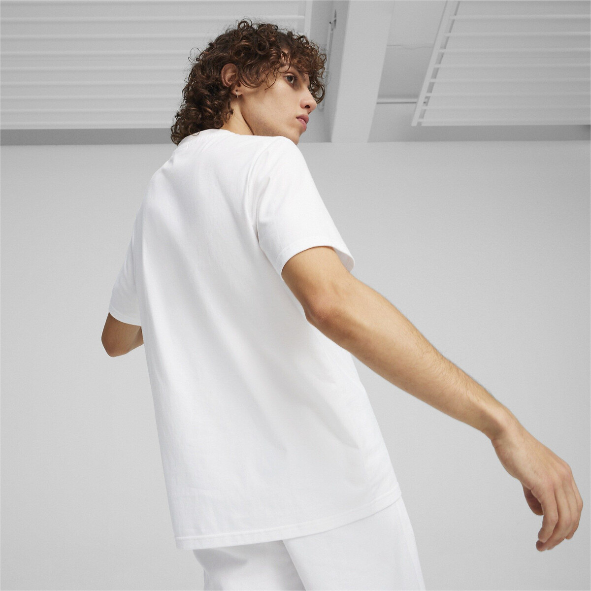 T-shirt Made In France et logo brodé blanc, PUMA