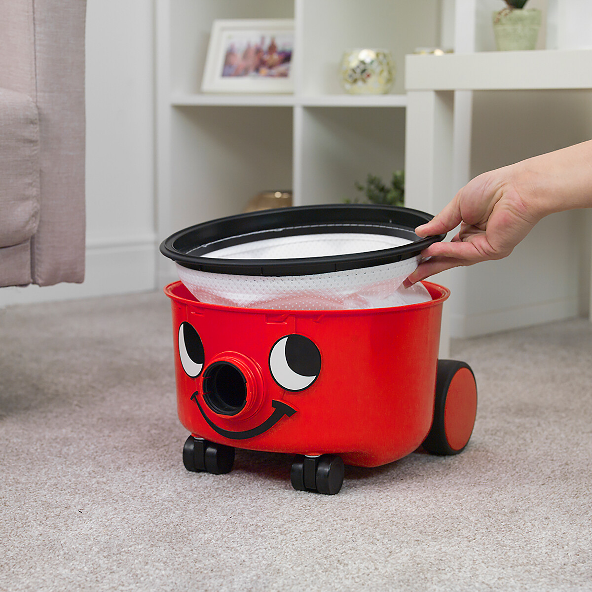 Henry Eco Compact Vacuum Cleaner - HVR160E red, NUMATIC INTERNATIONAL