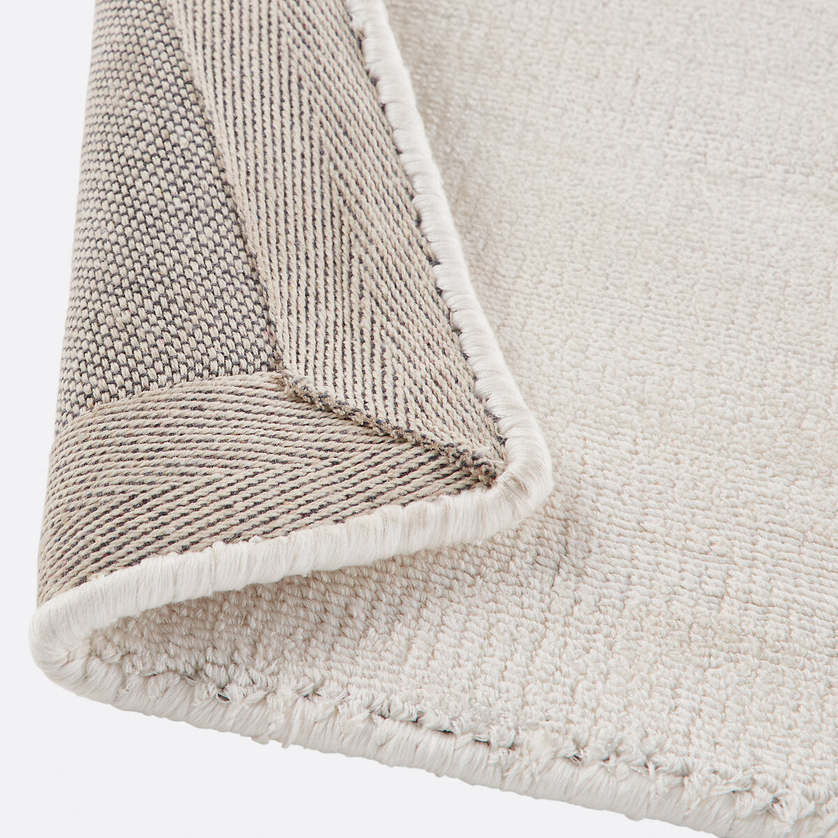Tapis 100% Tencel™, fait main, aspect vieilli, IZRI ecru, LA REDOUTE INTERIEURS