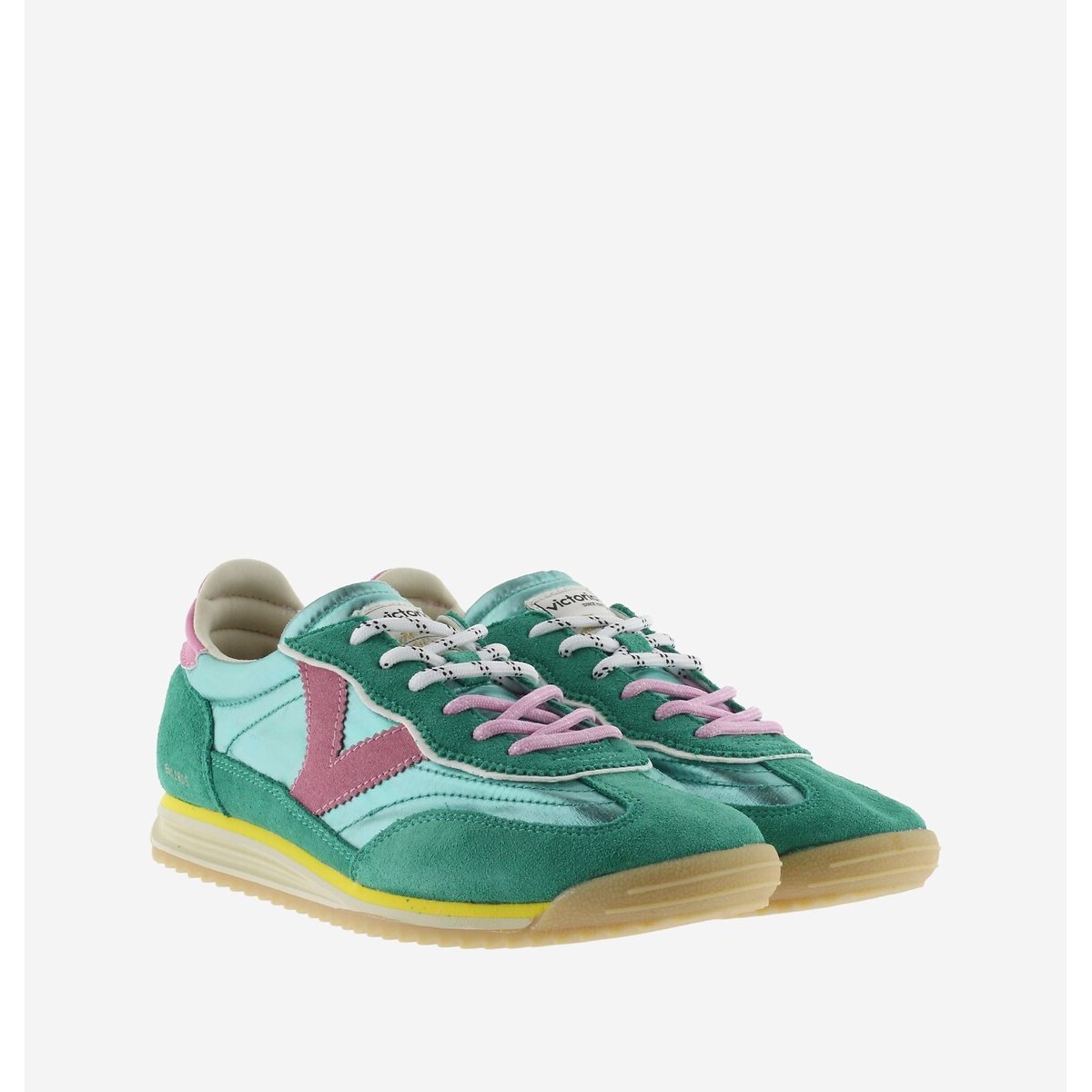 Baskets NYLON SATURNO vert, VICTORIA