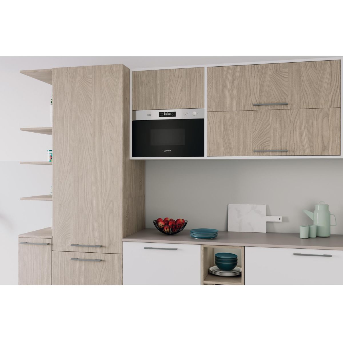 Micro ondes encastrable IMK11X inox, INDESIT