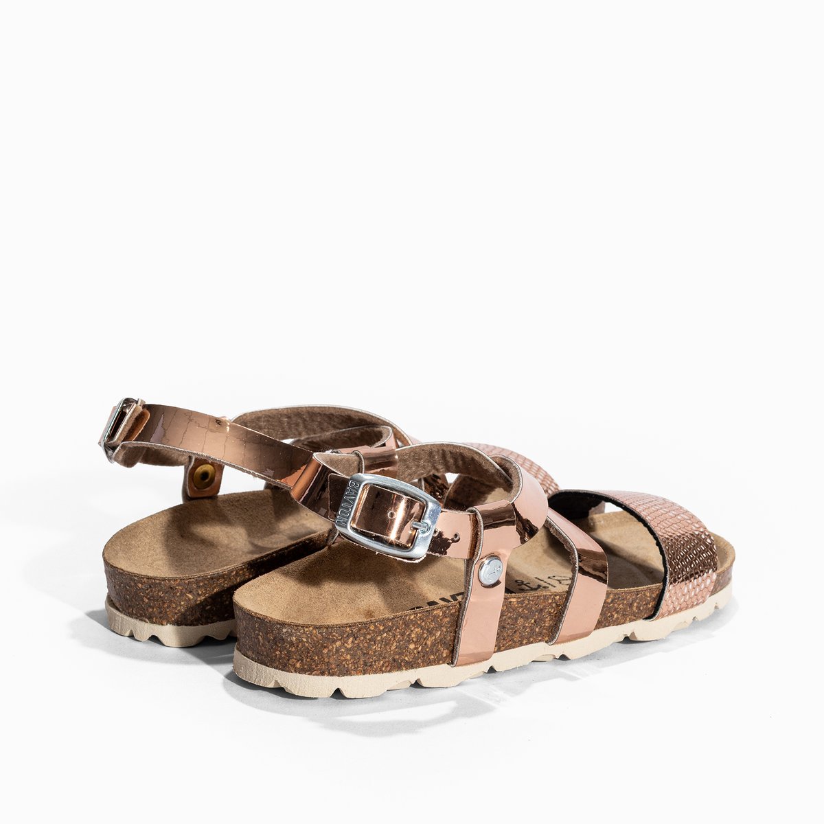 Sandales ENYO s rose-or, BAYTON