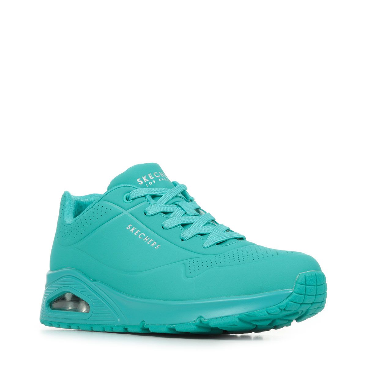 Baskets Uno turquoise, SKECHERS