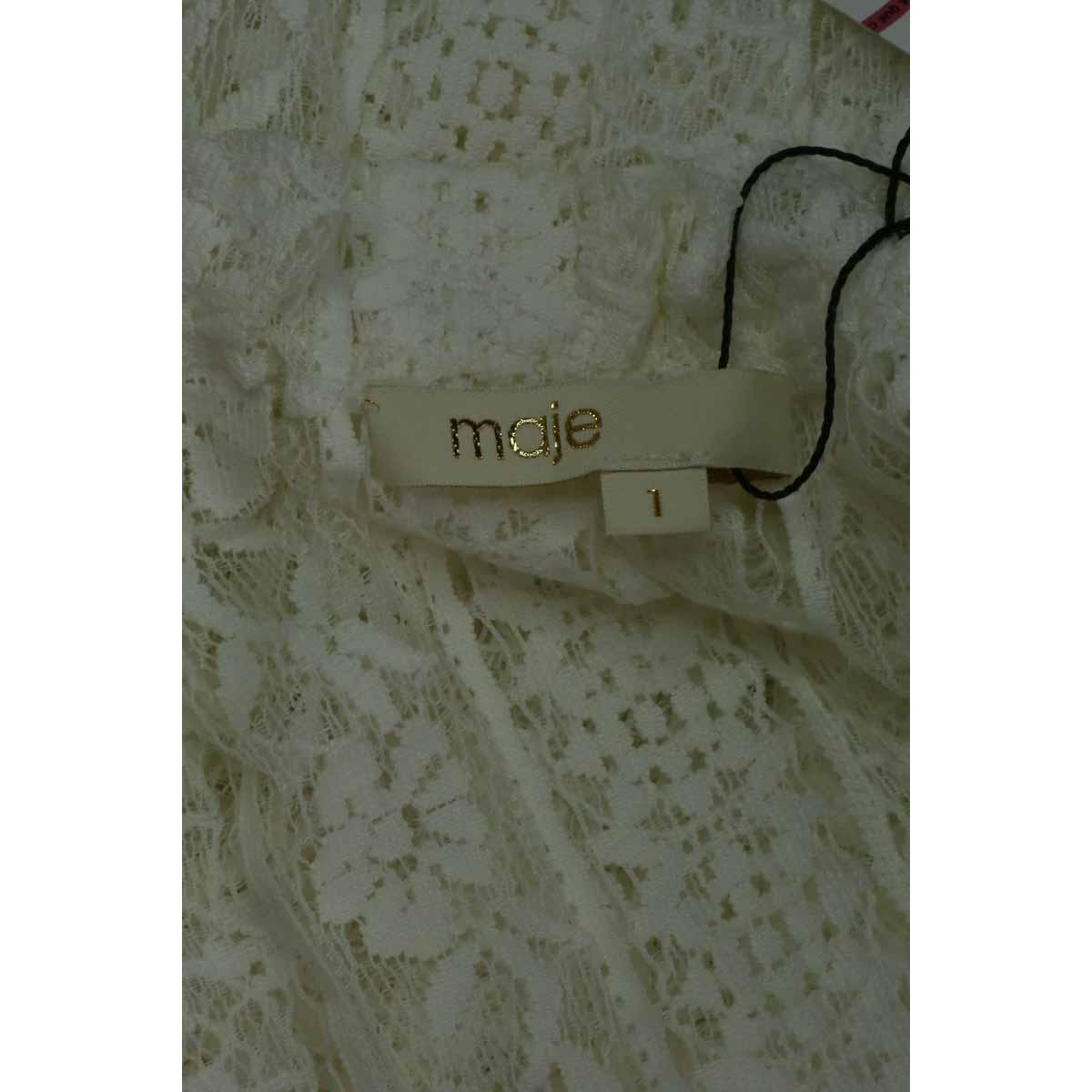 Robe - Très Bon État blanc, MAJE