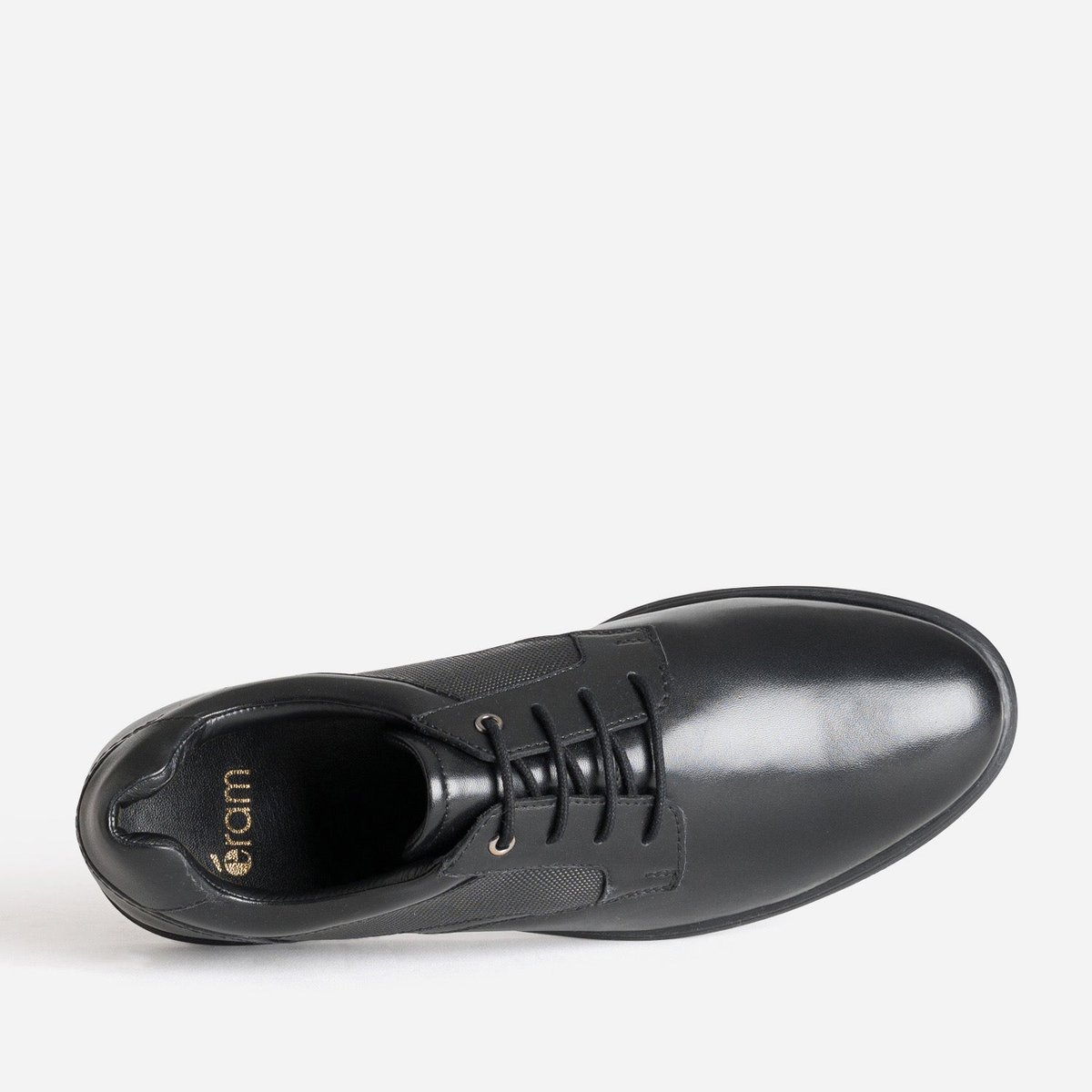 Derby en cuir FERRUCCIO noir, ERAM