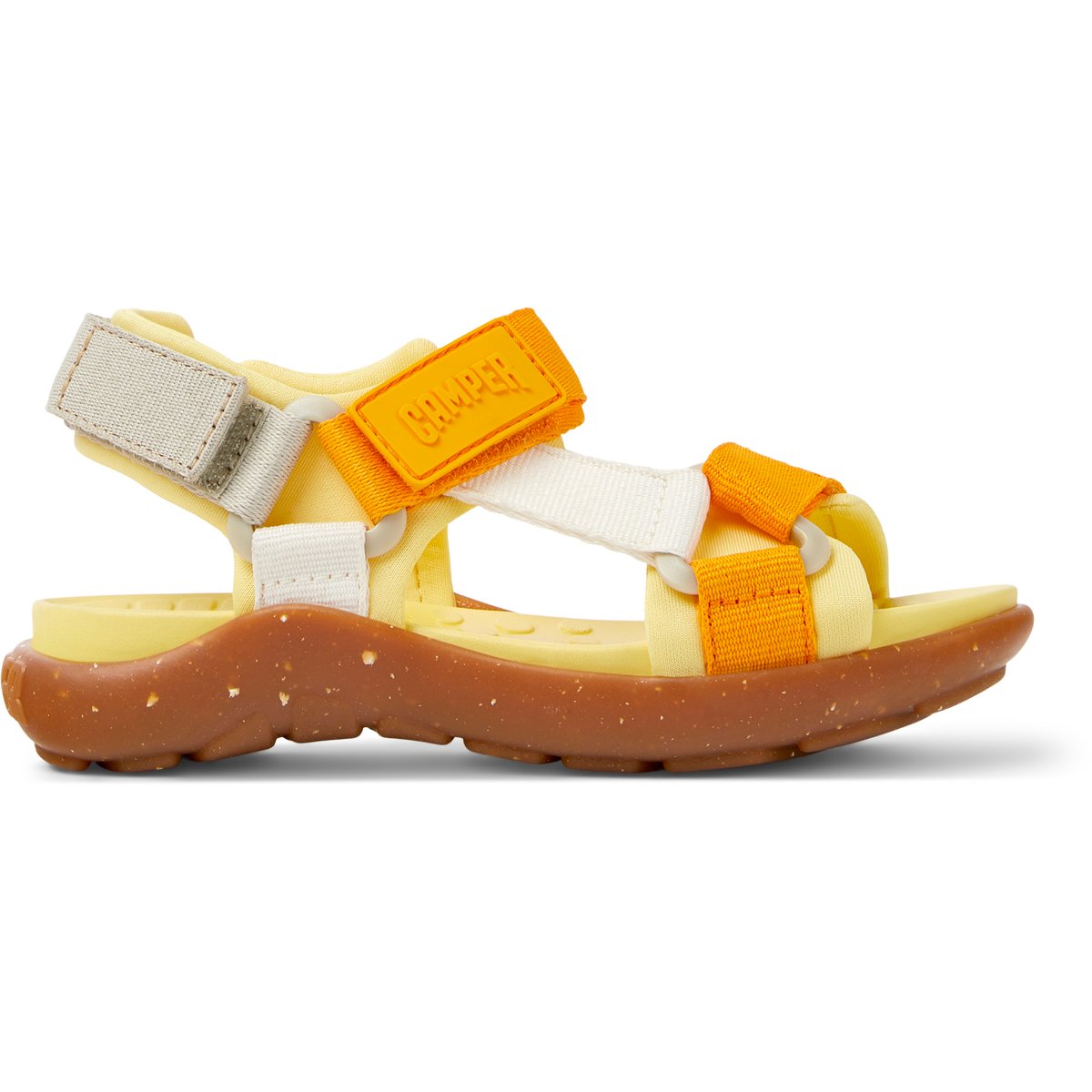 Sandales Wous orange / jaune, CAMPER