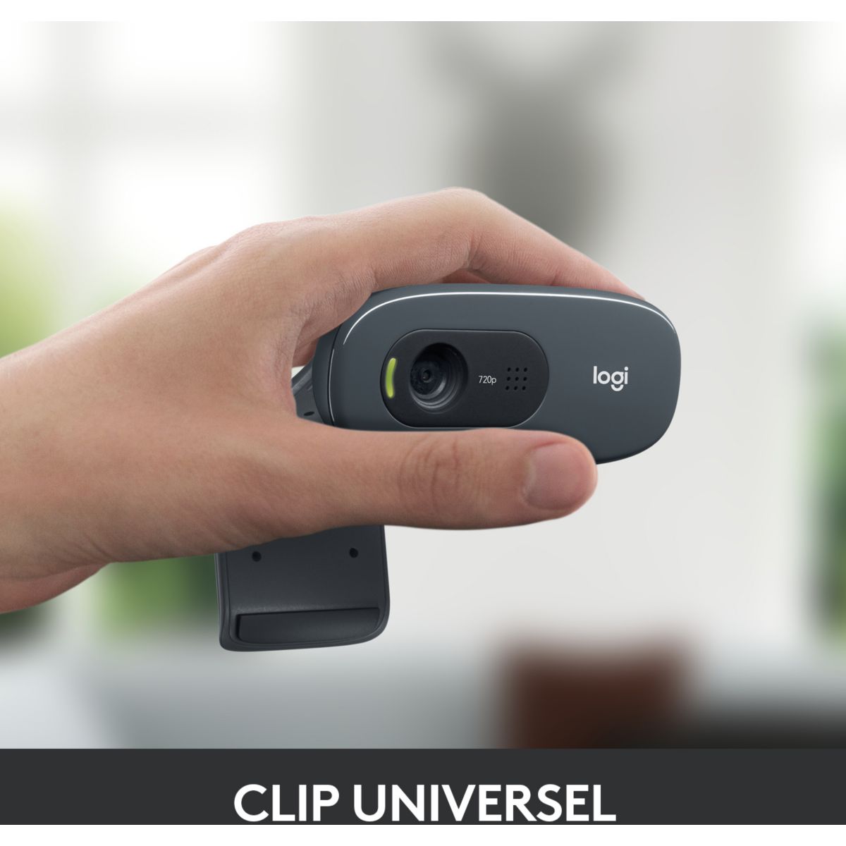 Webcam C270 Refresh couleur unique, LOGITECH