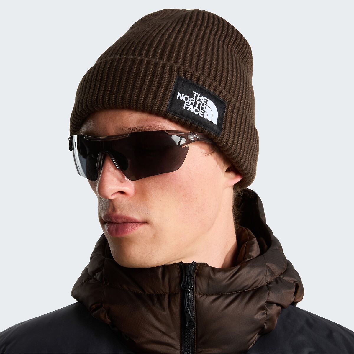 Gorro con puño SALTY LINED BEANIE marrón, THE NORTH FACE