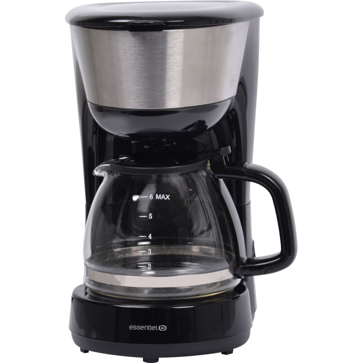 Cafetière filtre ECF 8n SELENIA noir, ESSENTIEL B