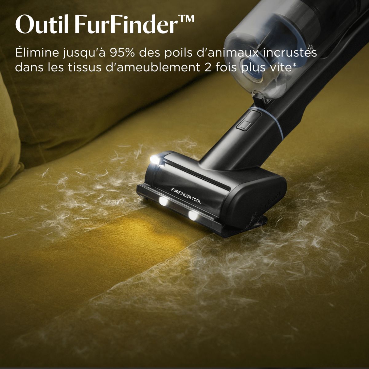 Aspirateur balai PowerClean FurFinder Pro 4092N couleur unique, BISSELL