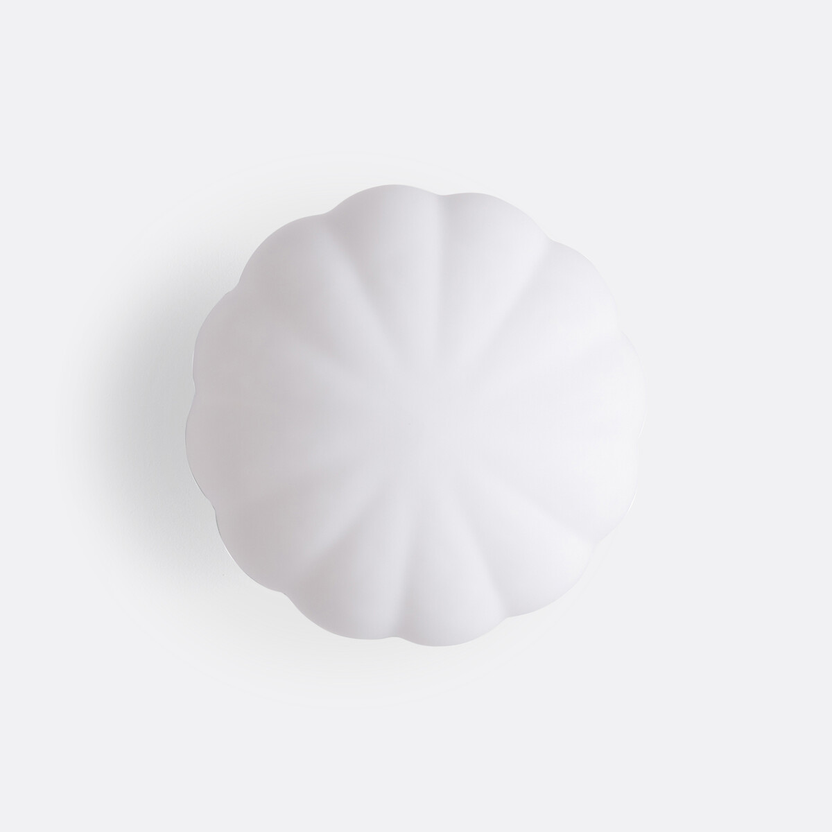 Aplique o plafón de latón y cristal opalino AMIA blanco/latón, LA REDOUTE INTERIEURS