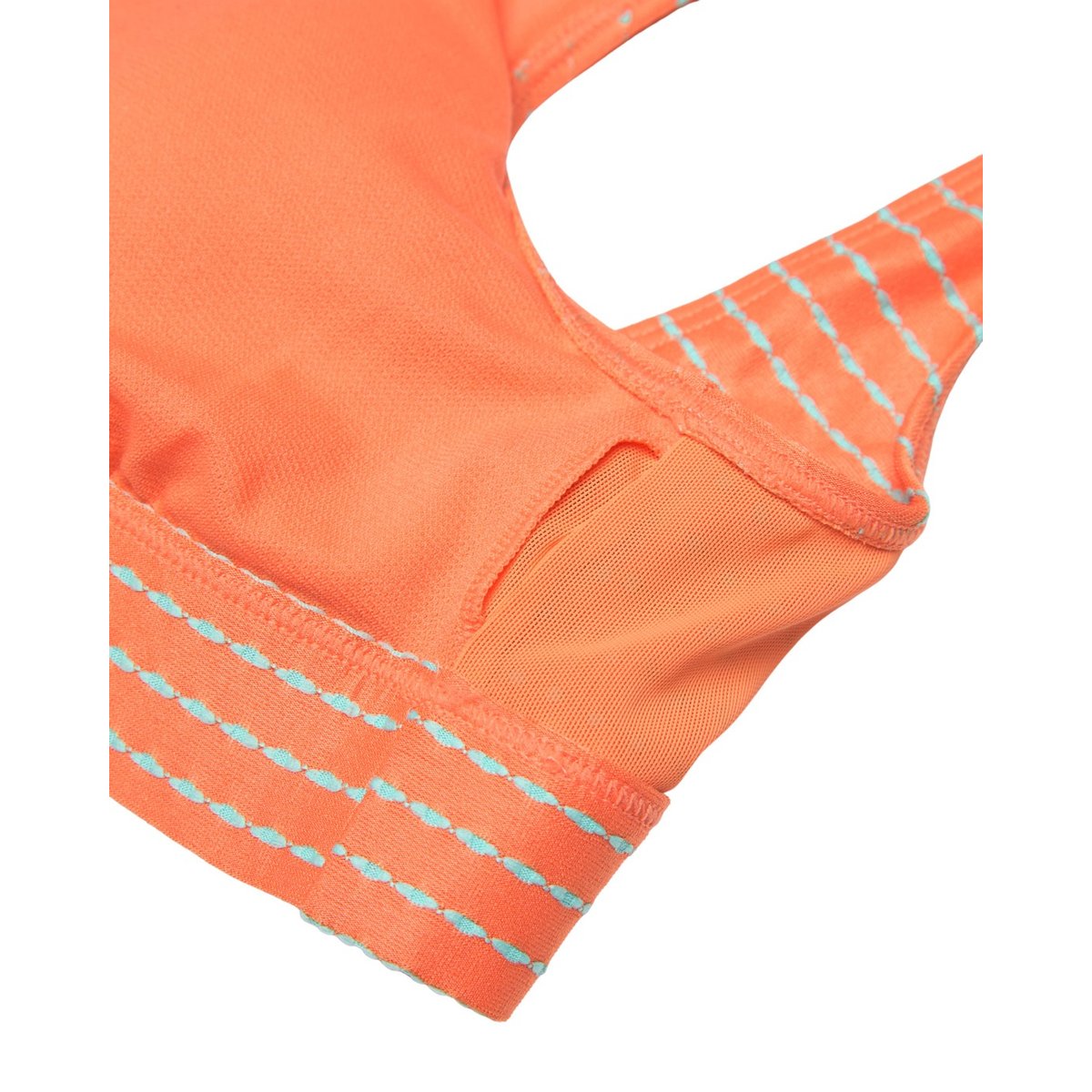 Haut de maillot de bain bikini allongé WAVY BABY ELONGATED DCUP. orange camellia, ROXY