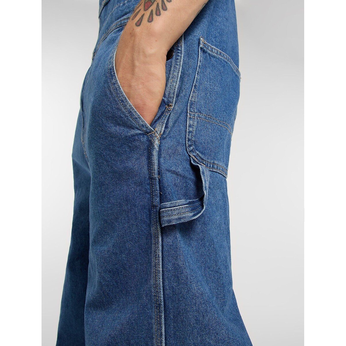 Salopette en denim, Bib bleu denim, DICKIES