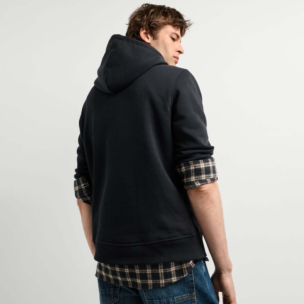 Sweat À Capuche Coupe Regular noir, PEPE JEANS