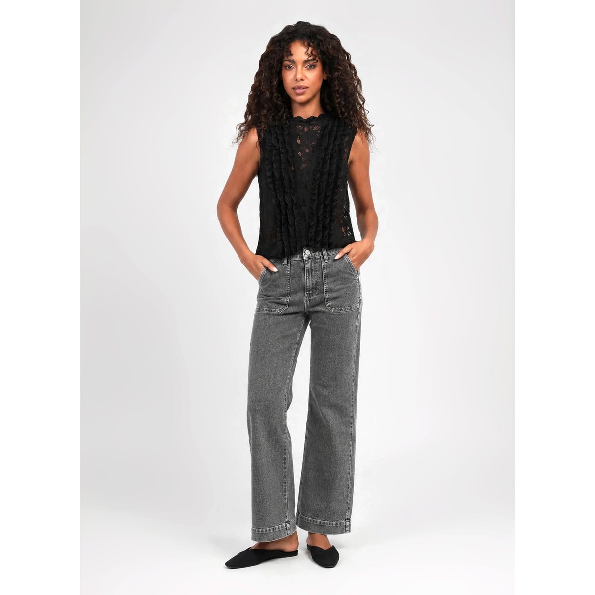 Pantalon Parmy JEAN anthracite, AN'GE