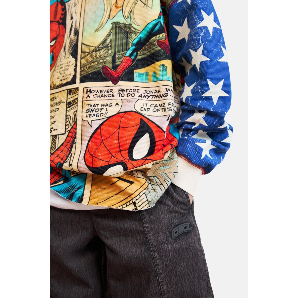 T-shirt imprimé bande dessinée Marvel™ beige, DESIGUAL