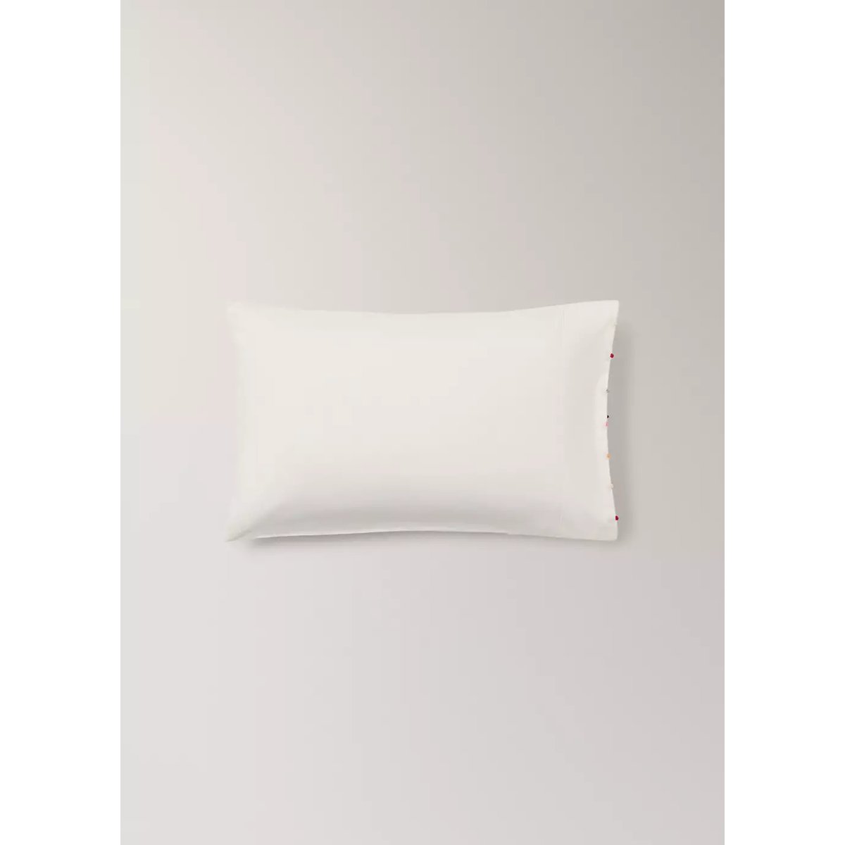 Taie d’oreiller berceau 100 % coton 30x50 cm blanc cassé, MANGO HOME