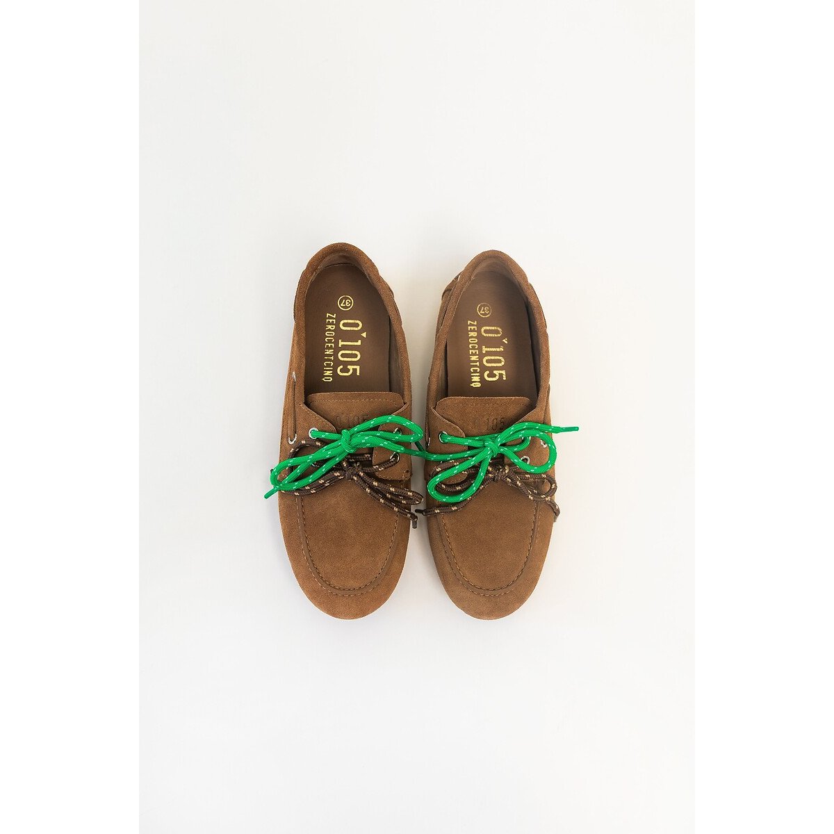 Mocassins en cuir DALIA camel, ZERO 105