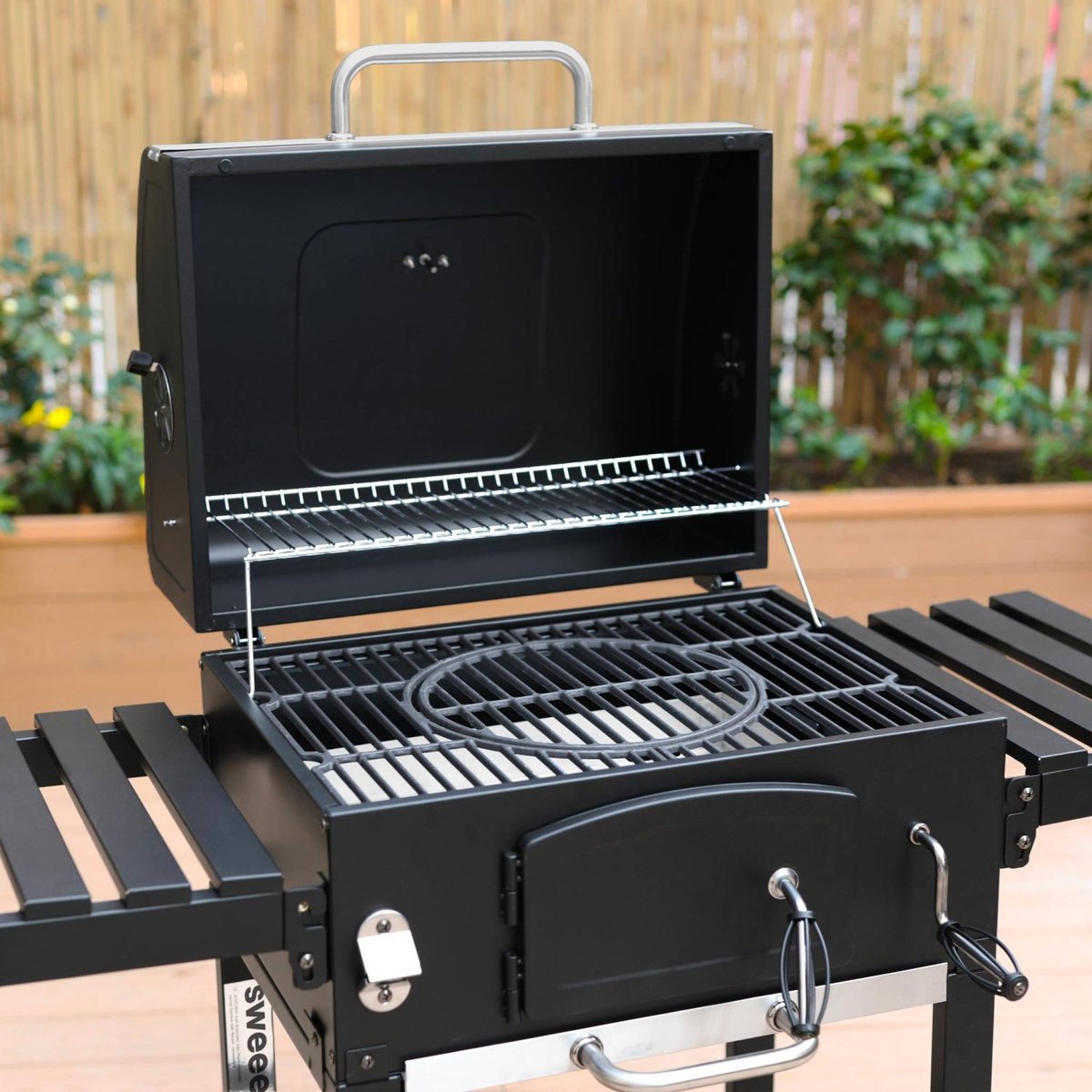 Barbecue Grill charbon BERNARD noir, SWEEEK