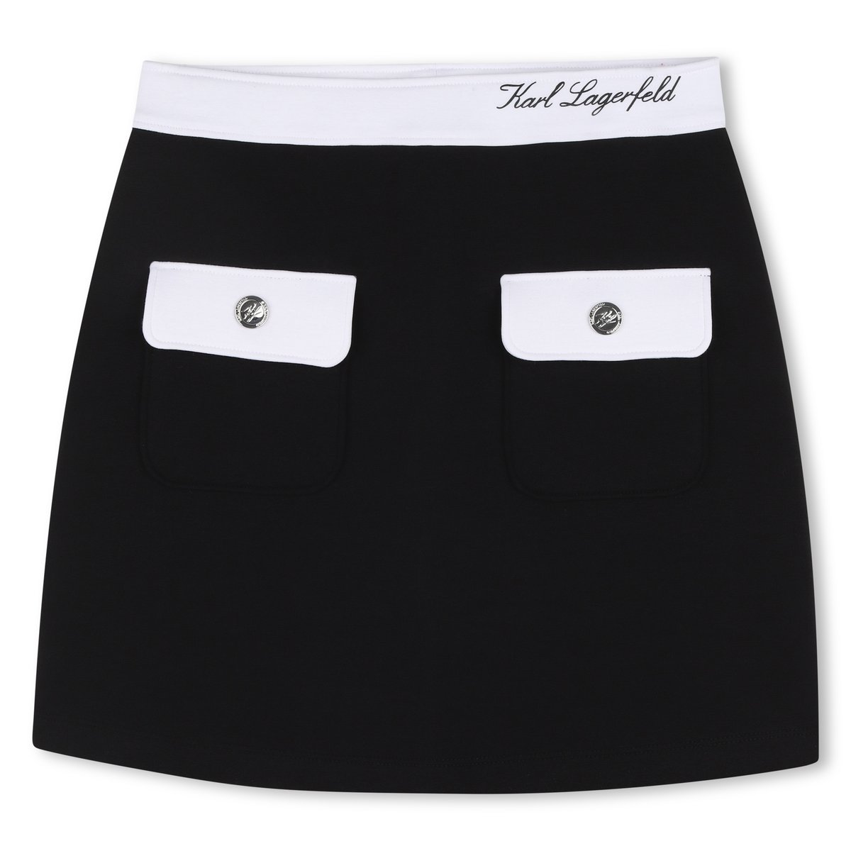 Jupe courte black, KARL LAGERFELD KIDS