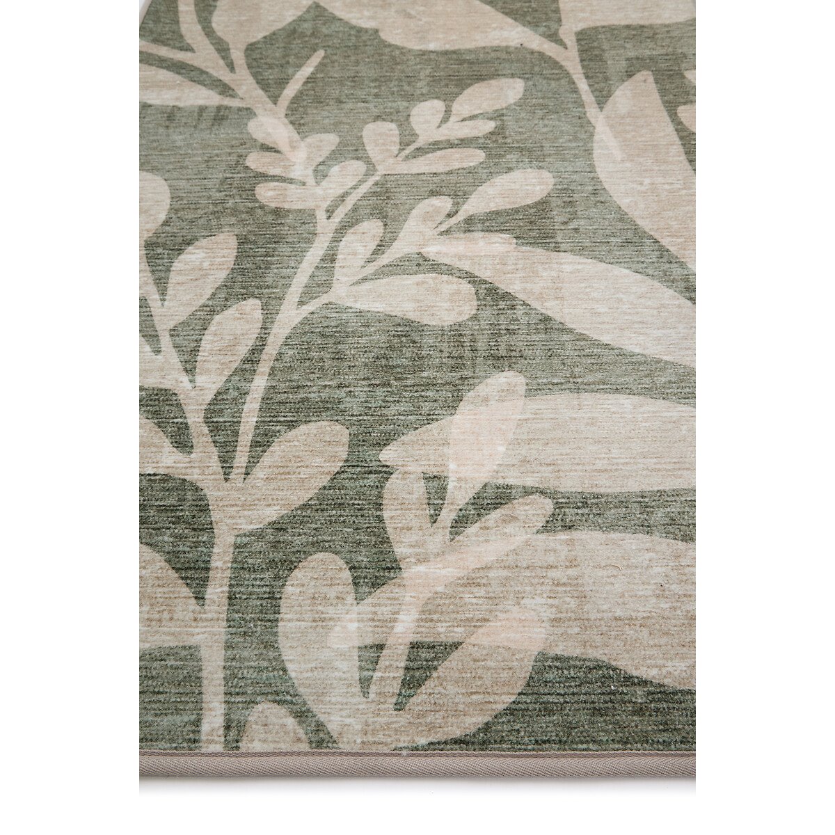 Eco-Washable Eden Leaves Rug green, HUG RUG