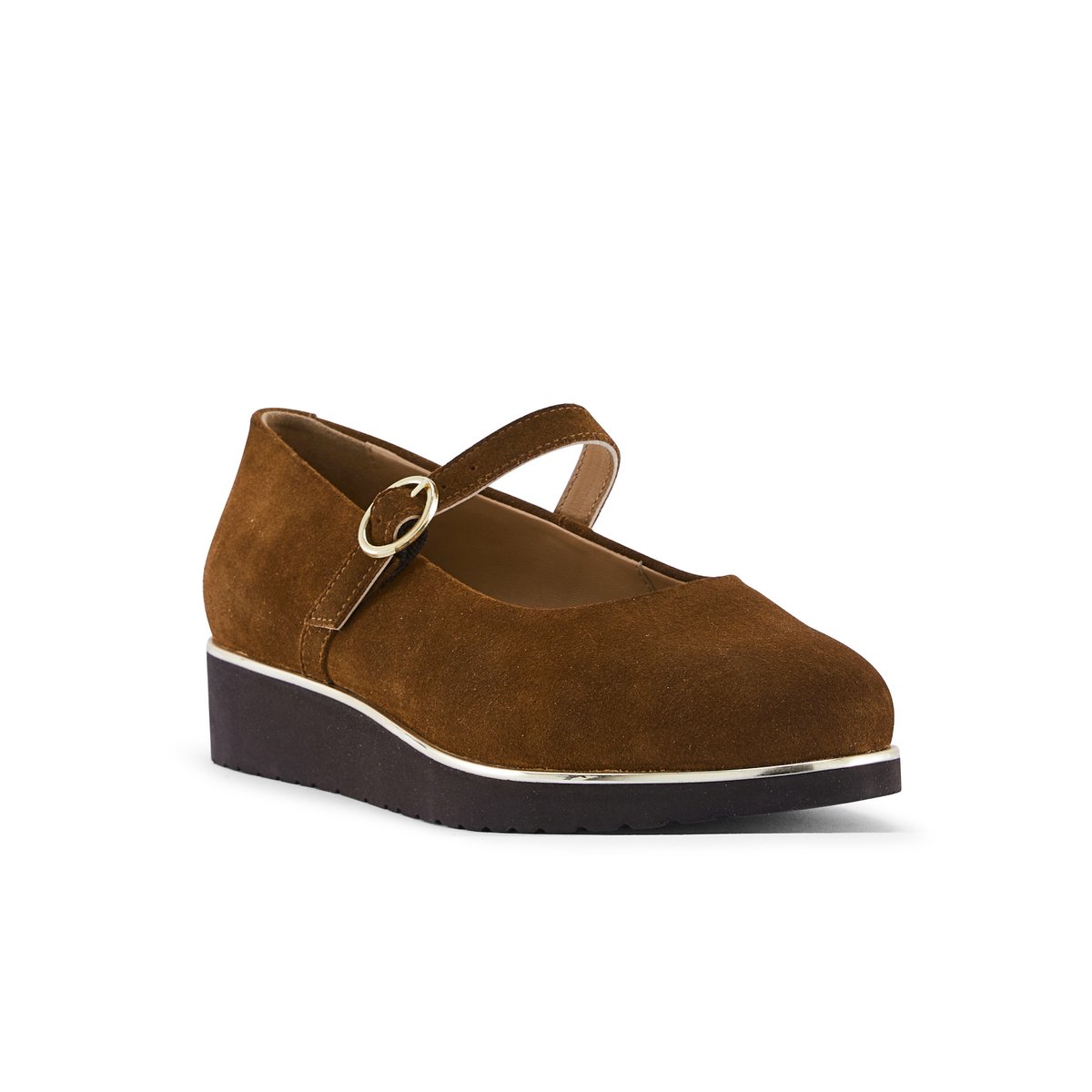 Babies cuir femme marron, PEDICONFORT