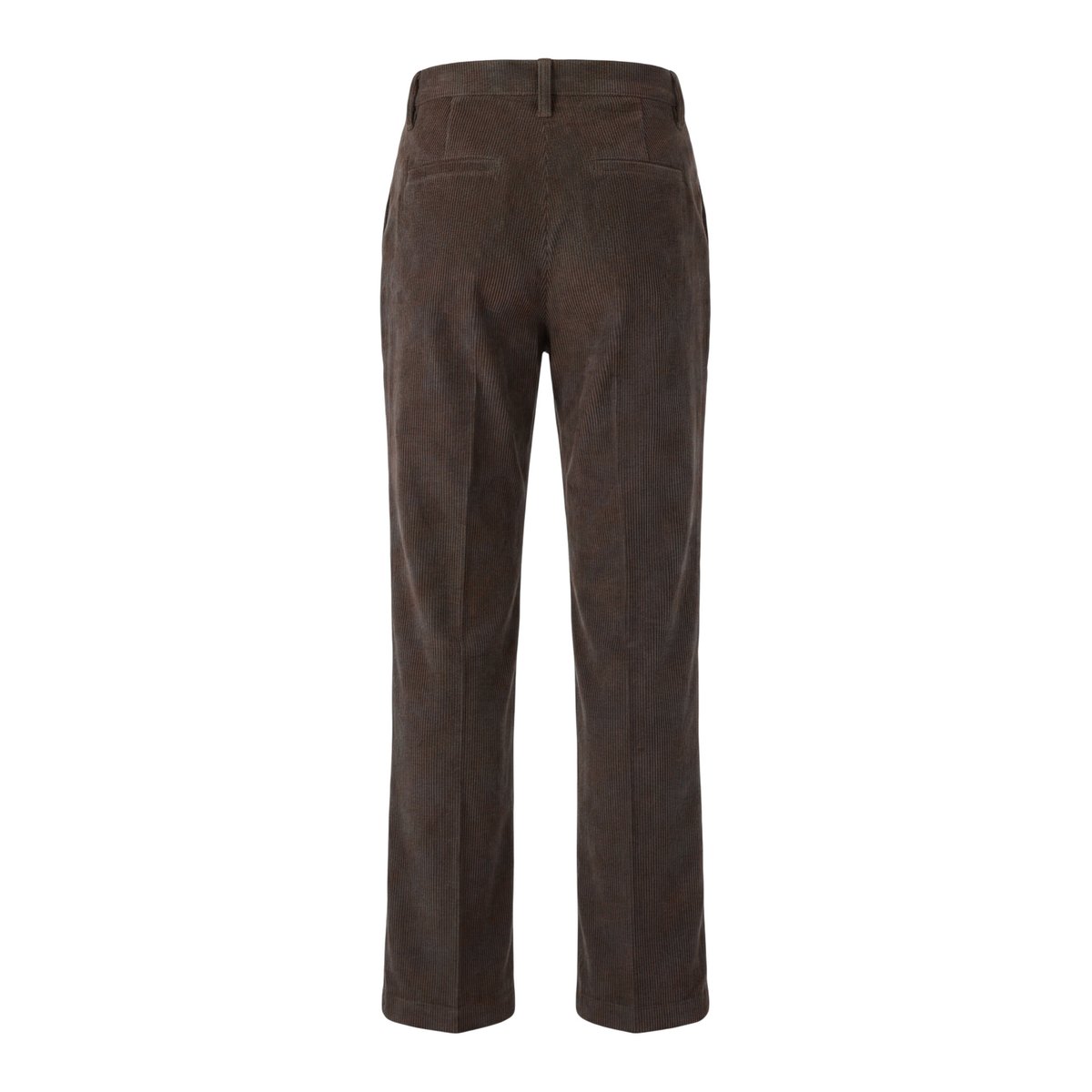 Pantalon casual à plis repassés black coffee, ZERO