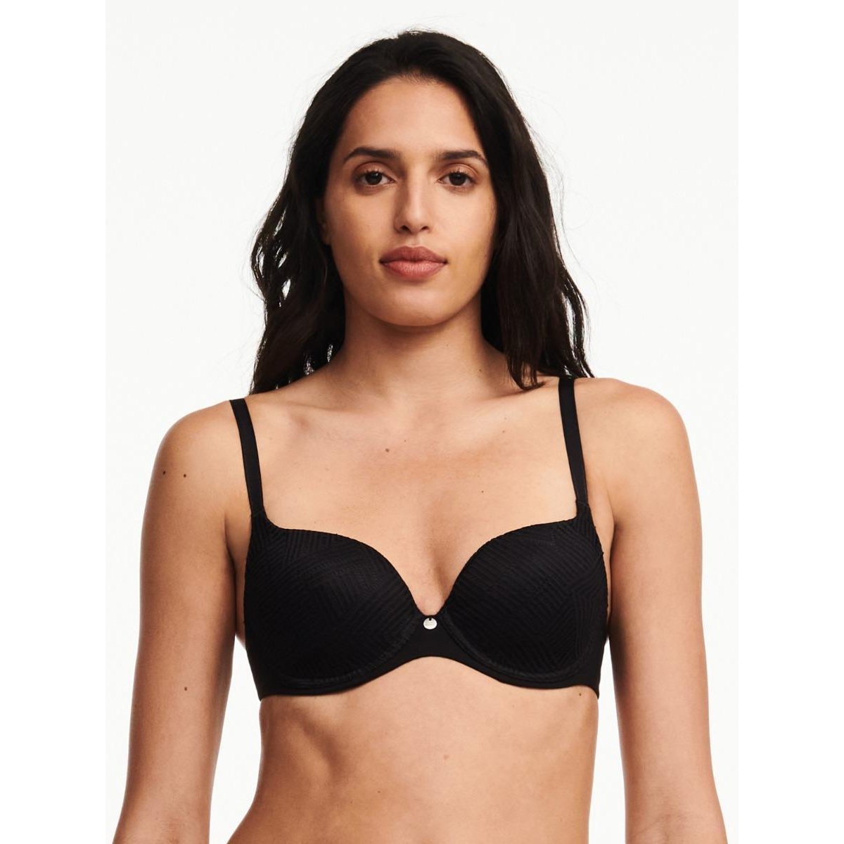 Soutien-gorge coques emboîtant EMMA noir, CHANTELLE