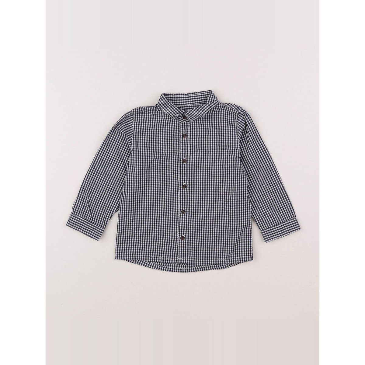 Chemise - Très bon état blanc, noir, VERTBAUDET