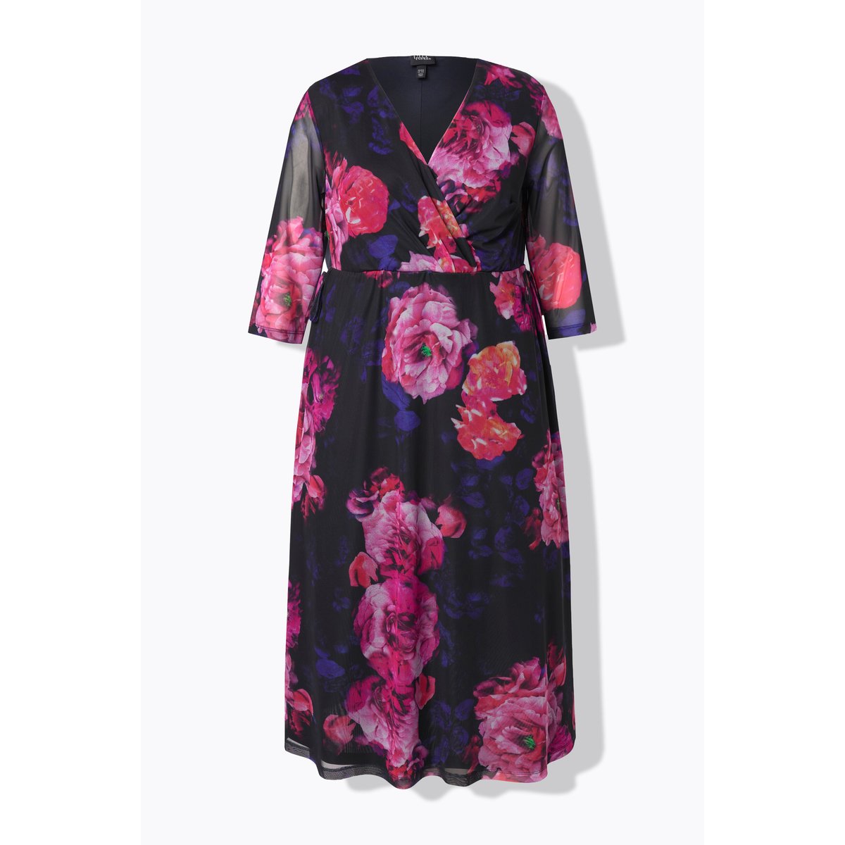 Robe maxi en mesh marine, ULLA POPKEN