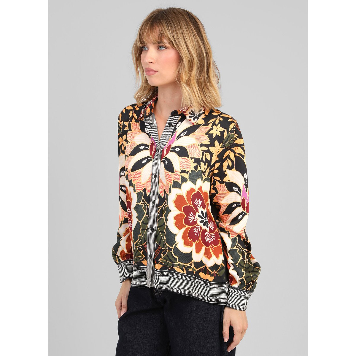 Chemise SHANONIE doriala noir, AN'GE